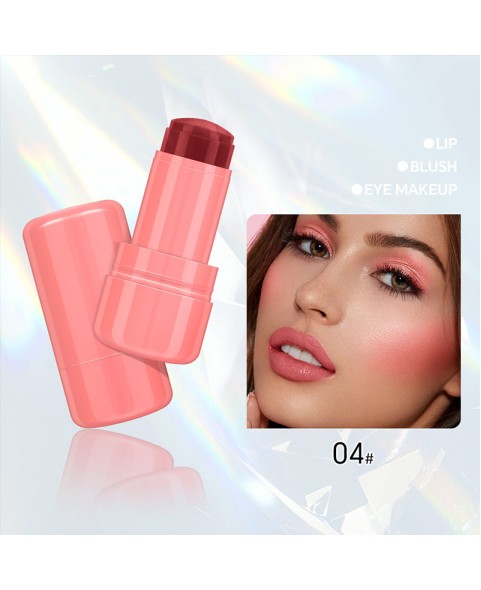 Water Jelly Tint, Creamy Jelly Blush Stick, Cream Blush Sticks for Lip Cheek Face Make Up Stain
