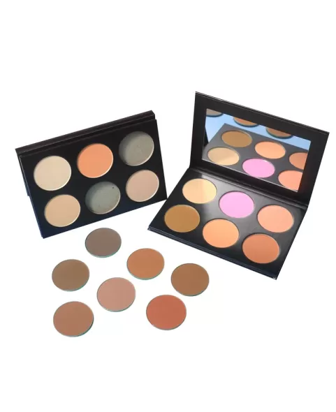 6 Colors Contour Palette Make up - Blush Highlighters Bronzer Powder All in one Makeup Palettes Contour Kit