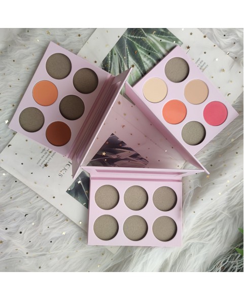 6 Colors Contour Palette Make up - Blush Highlighters Bronzer Powder All in one Makeup Palettes Contour Kit