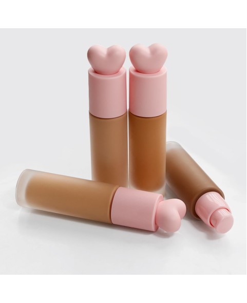 Super Stay Lumi-Matte Foundation, Lightweight and Buildable Full Coverage Foundation Makeup, Sweet Heart Pink Foundation