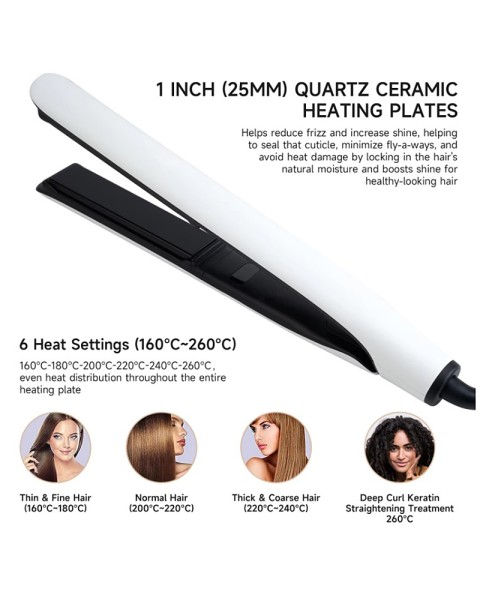 1 inch LED Hair Straighteners-KS-169