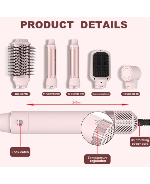 5 in 1 Hot Air Hair Styler-SM-5289
