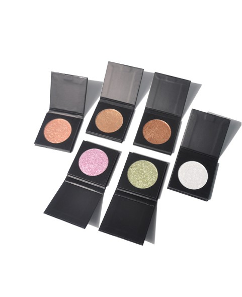 Face Highlighter Palette, High Glossy Face Illuminator Palette, Narutal Glow Finish, Pearl Shimmer Smooth Baked Powder, Lasting Sparkling Highlighter