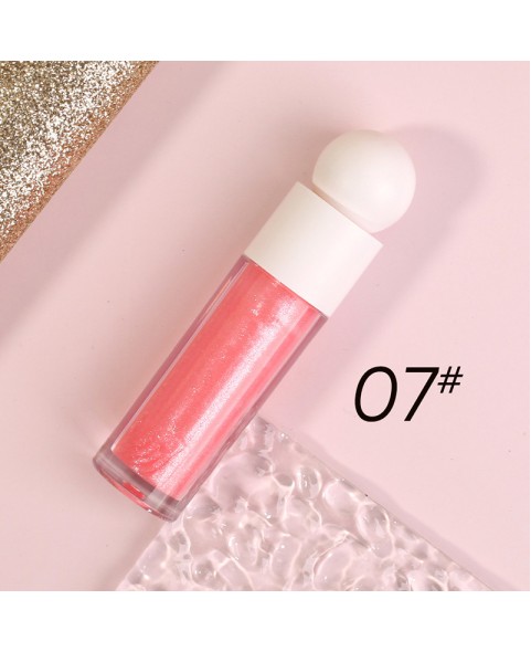 Liquid Glitter Eyeshadow, Shimmer Multichrome Highlighter, Long Lasting Waterproof Sparkling Quick Dry Face Eye pigmented Makeup