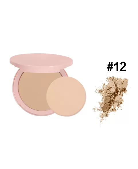 Pressed Base Powder Foundation Makeup, Contour, Hydrating Face Powder, Oil Control Face Pressed Powder, Long-lasting Flawless Setting Powder