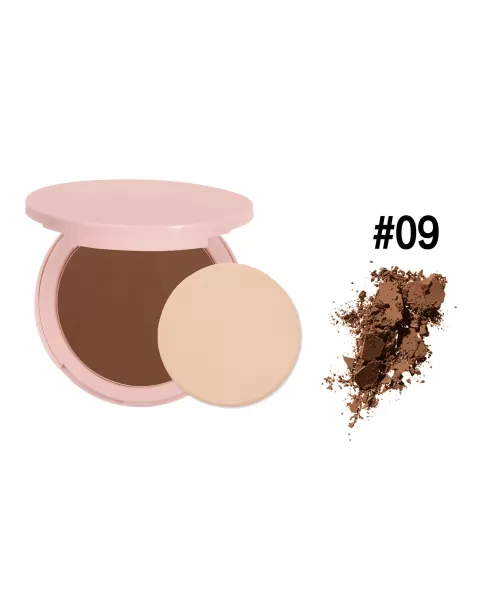 Pressed Base Powder Foundation Makeup, Contour, Hydrating Face Powder, Oil Control Face Pressed Powder, Long-lasting Flawless Setting Powder