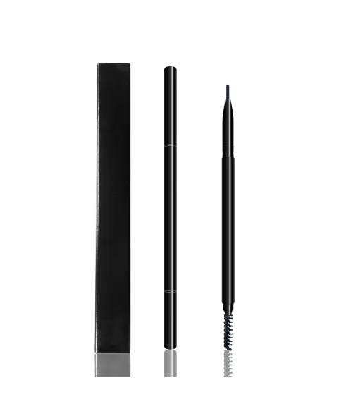 Eyebrow Pencil, Dual Sided with Brush, Longwearing Waterproof Eyebrow Crayon, Define Shape and Fill Brows