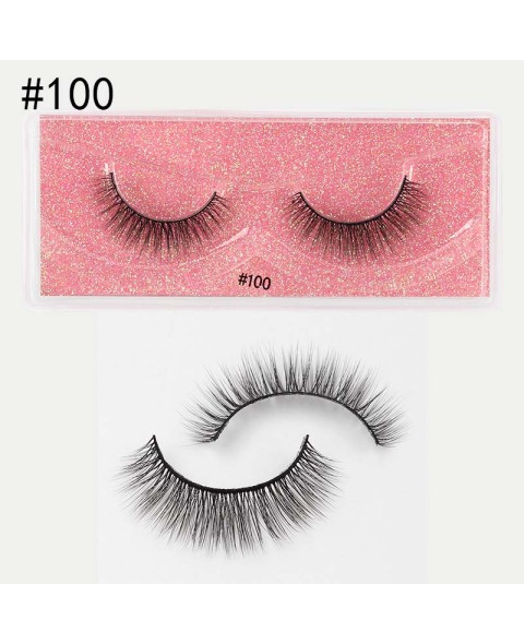 1 Pair Voluminous False Eyelashes