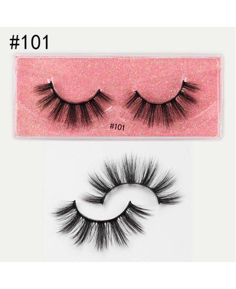 1 Pair Voluminous False Eyelashes