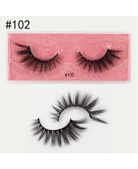 1 Pair Voluminous False Eyelashes
