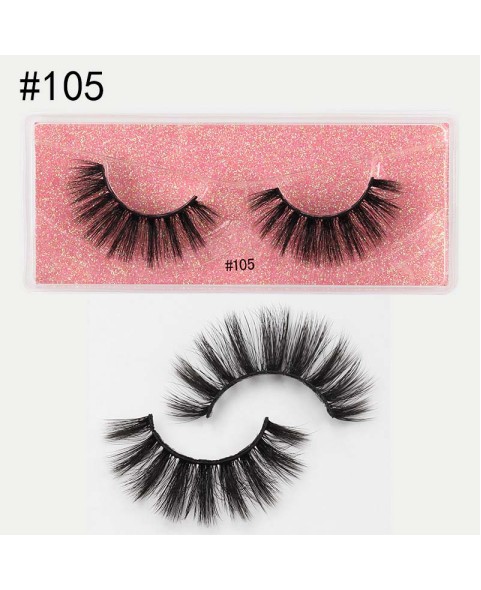 1 Pair Voluminous False Eyelashes