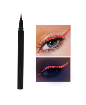 Neon Glow Eyeliner, Colored Eyeliner Pencil, High Pigment Body Face Painting Eyeshadow Stick, Waterproof Long Lasting Colorful Liquid Eyeliner Pen