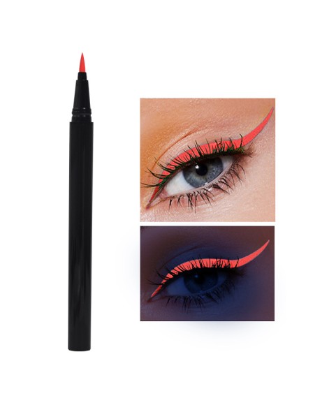 Neon Glow Eyeliner, Colored Eyeliner Pencil, High Pigment Body Face Painting Eyeshadow Stick, Waterproof Long Lasting Colorful Liquid Eyeliner Pen