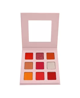  Long Lasting Waterproof Naturing Looking 9 Colors Eye Shadow Palette Makeup,Pink Palette 9 Colors Eye Shadow Palette