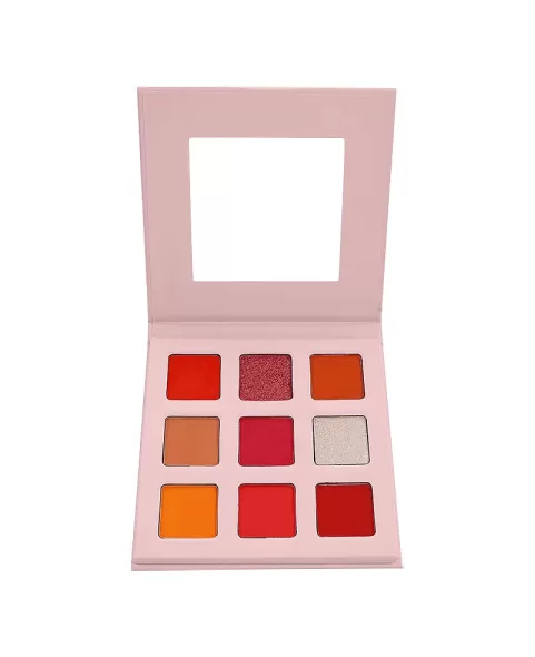  Long Lasting Waterproof Naturing Looking 9 Colors Eye Shadow Palette Makeup,Pink Palette 9 Colors Eye Shadow Palette