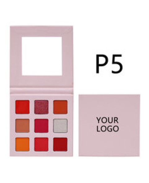  Long Lasting Waterproof Naturing Looking 9 Colors Eye Shadow Palette Makeup,Pink Palette 9 Colors Eye Shadow Palette