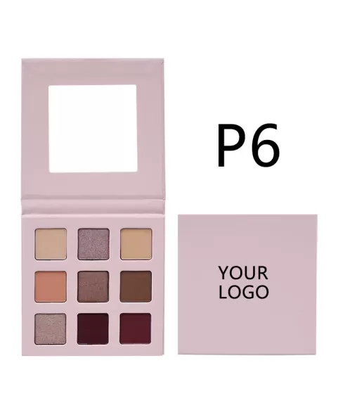  Long Lasting Waterproof Naturing Looking 9 Colors Eye Shadow Palette Makeup,Pink Palette 9 Colors Eye Shadow Palette