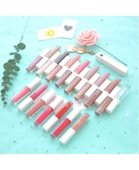 High-Impact Shine & Long-Lasting Wear, 52 Colors Matte Shiny Glossy Lipgloss