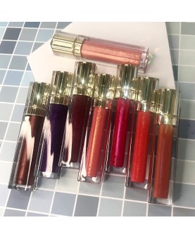 64 COLORS LIPGLOSS INCLUDING 27 SHINY GLOSS 29 MATTE 6 VELVET AND 1 CLEAR LIPGLOSS