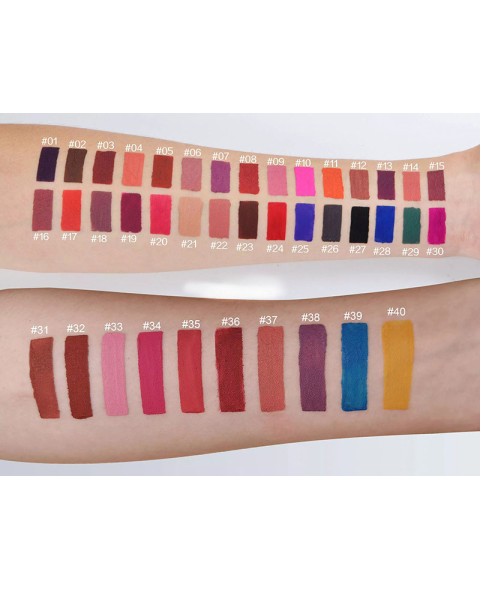 0.27OZ Matte Lipsitck, Waterproof Lip Gloss, Tint, Stain Long Lasting Hydrating Moisturizer Lipstick