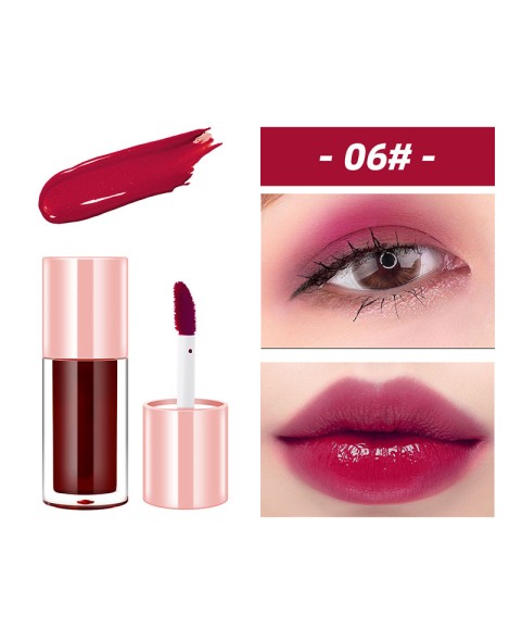 Lip Tint Stain, Water Tint Lightweight Non-sticky, Waterproof Long Lasting Liquid Blush & Lip Stain, Transfer-Proof, Matte Finish Lip Color Makeup