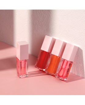 Hydrating Lip Glow Oil, Plumping Lip Gloss, Moisturizing Lip Oil Gloss, Transparent Moisturizing Lip Balm, Natural Lip Plumper, Lip Plumper Gloss Make Lips Fuller and Moisturizing