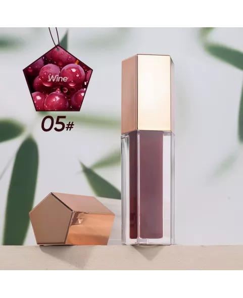 Hydrating Lip Glow Oil, Plumping Lip Oil Gloss, Transparent Lip Balm, Natural Lip Plumper Gloss Make Lips Fuller and Moisturizing