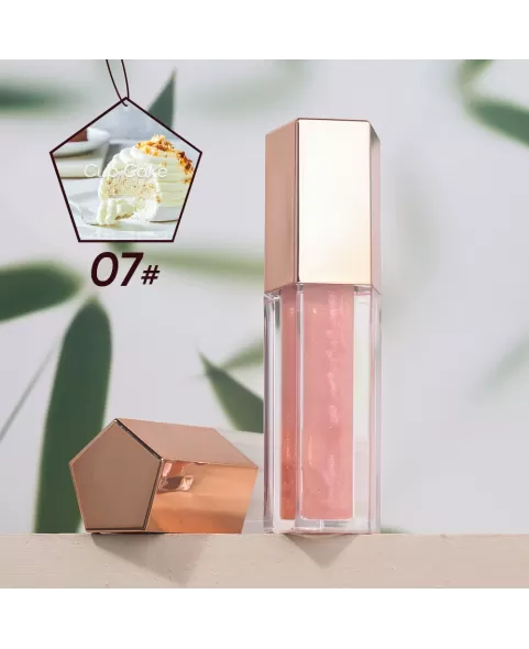 Hydrating Lip Glow Oil, Plumping Lip Oil Gloss, Transparent Lip Balm, Natural Lip Plumper Gloss Make Lips Fuller and Moisturizing