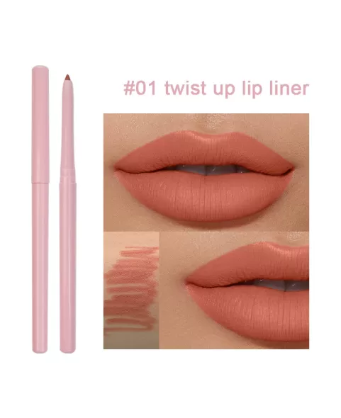 Luxurious Creamy Long Lasting Lip Liner, Prevents Feathering and Fading
