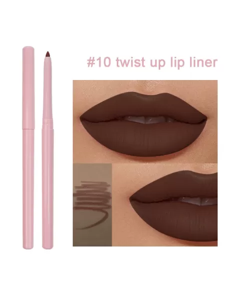 Luxurious Creamy Long Lasting Lip Liner, Prevents Feathering and Fading
