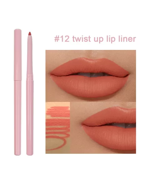Luxurious Creamy Long Lasting Lip Liner, Prevents Feathering and Fading
