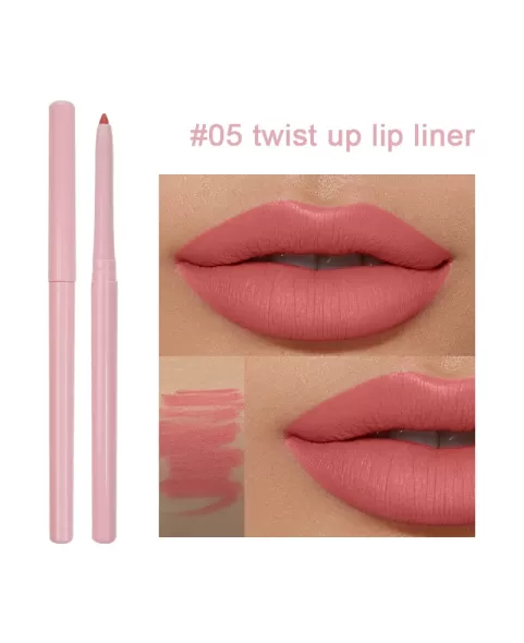 Luxurious Creamy Long Lasting Lip Liner, Prevents Feathering and Fading