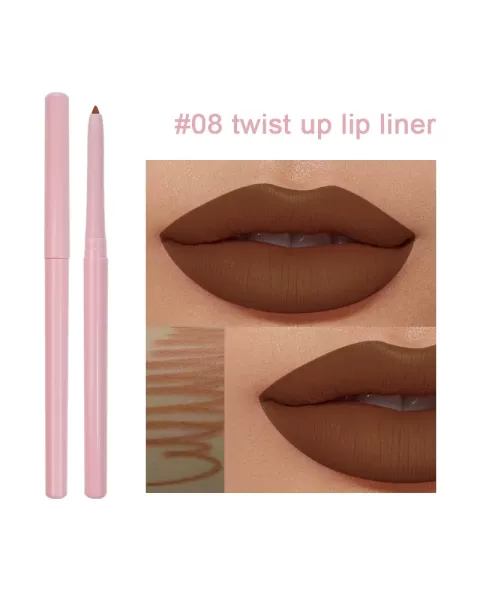 Luxurious Creamy Long Lasting Lip Liner, Prevents Feathering and Fading