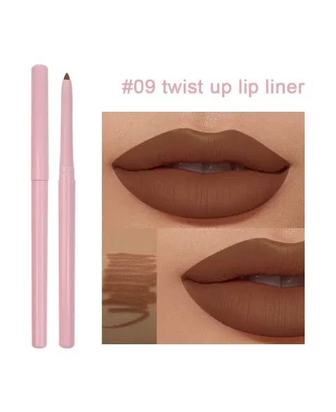 Luxurious Creamy Long Lasting Lip Liner, Prevents Feathering and Fading
