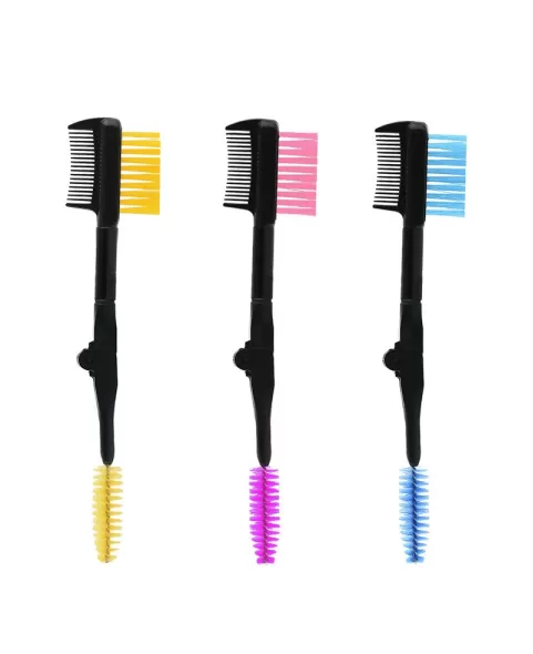 Affordable Collapsible Eyebrow brush & Eyelash 2 in 1 Brush