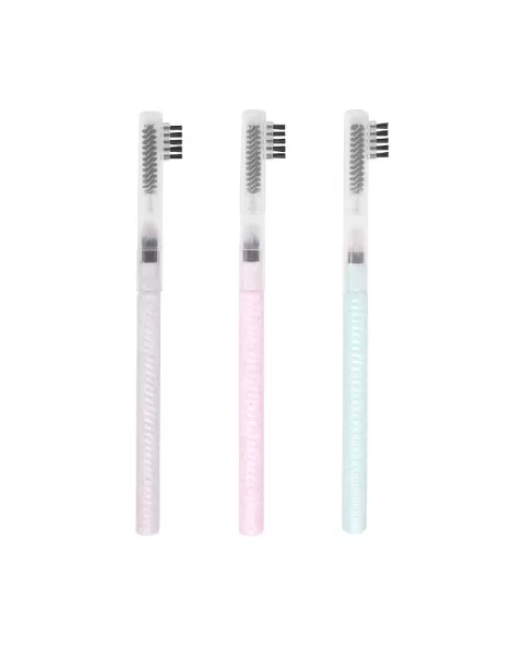 3 in 1 Single Brush, Eyebrow brush, Eyelash Brush, Concealer Brush