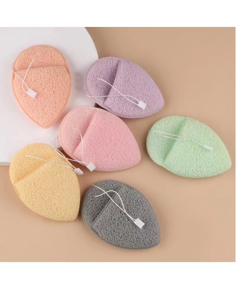 Facial Sponge, Natural Cellulose Face Sponges for Cleansing, Exfoliating, Washing face, Makeup Removal, and Spa Use - Travel Skincare Essentials for Women