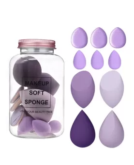 10pcs/set Sponge Set, Makeup Blender Pack